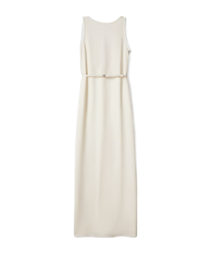 Gucci Sleeveless Dress In White