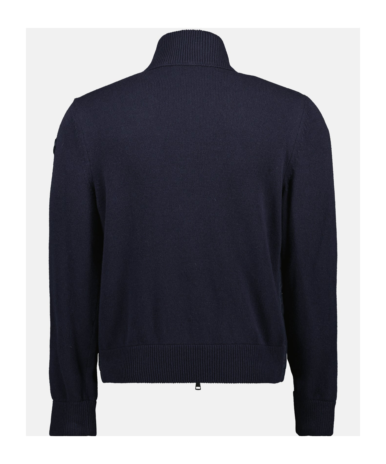 Moncler Zip-up Padded Jacket In Blue