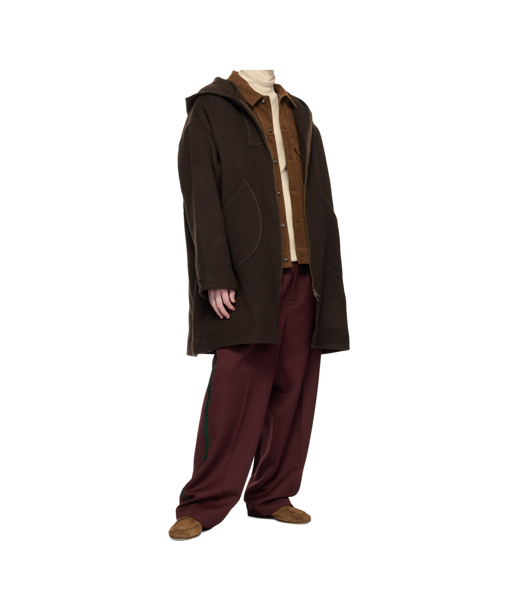 Officine Creative Round Toe Loafers In Brown