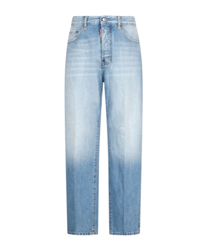 Dsquared2 Mid-rise Flared Jeans In Blue