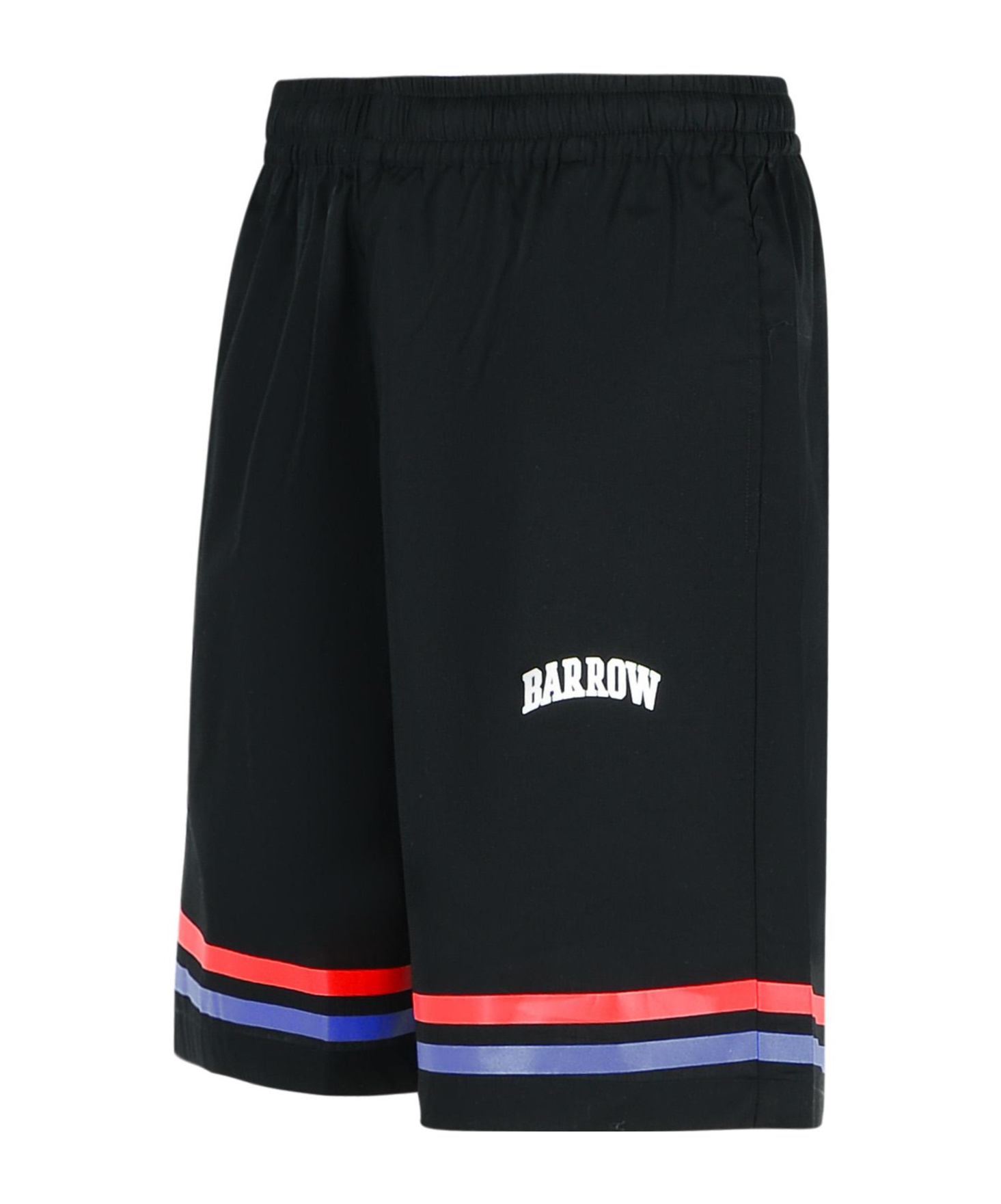 Barrow Poplin Shorts In Black