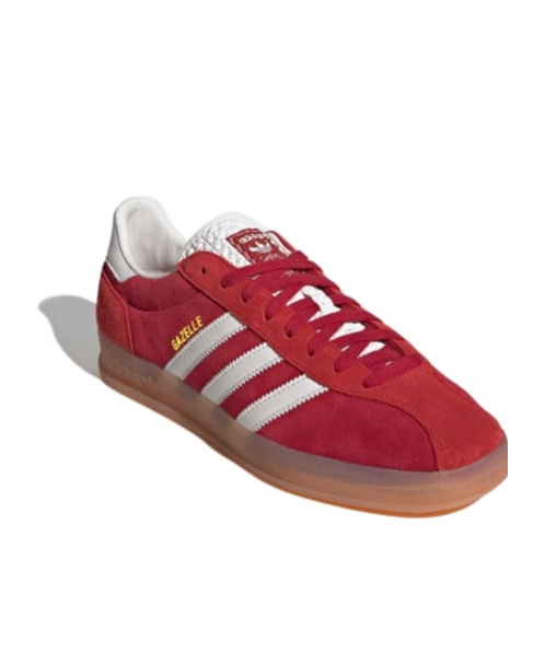 Adidas Originals Gazelle Indoor Sneakers In Red