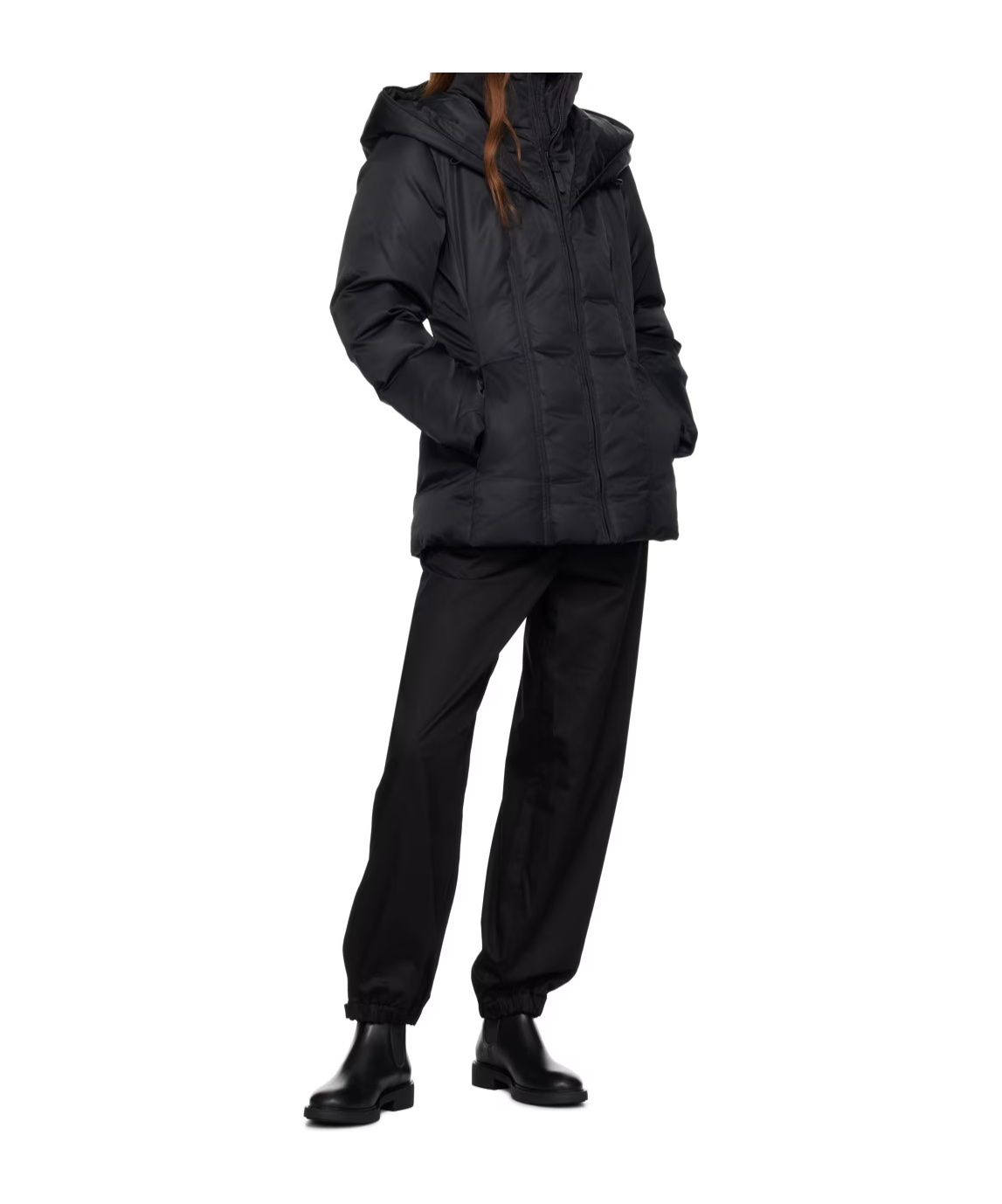 Mackage Black Alana Down Jacket In Black