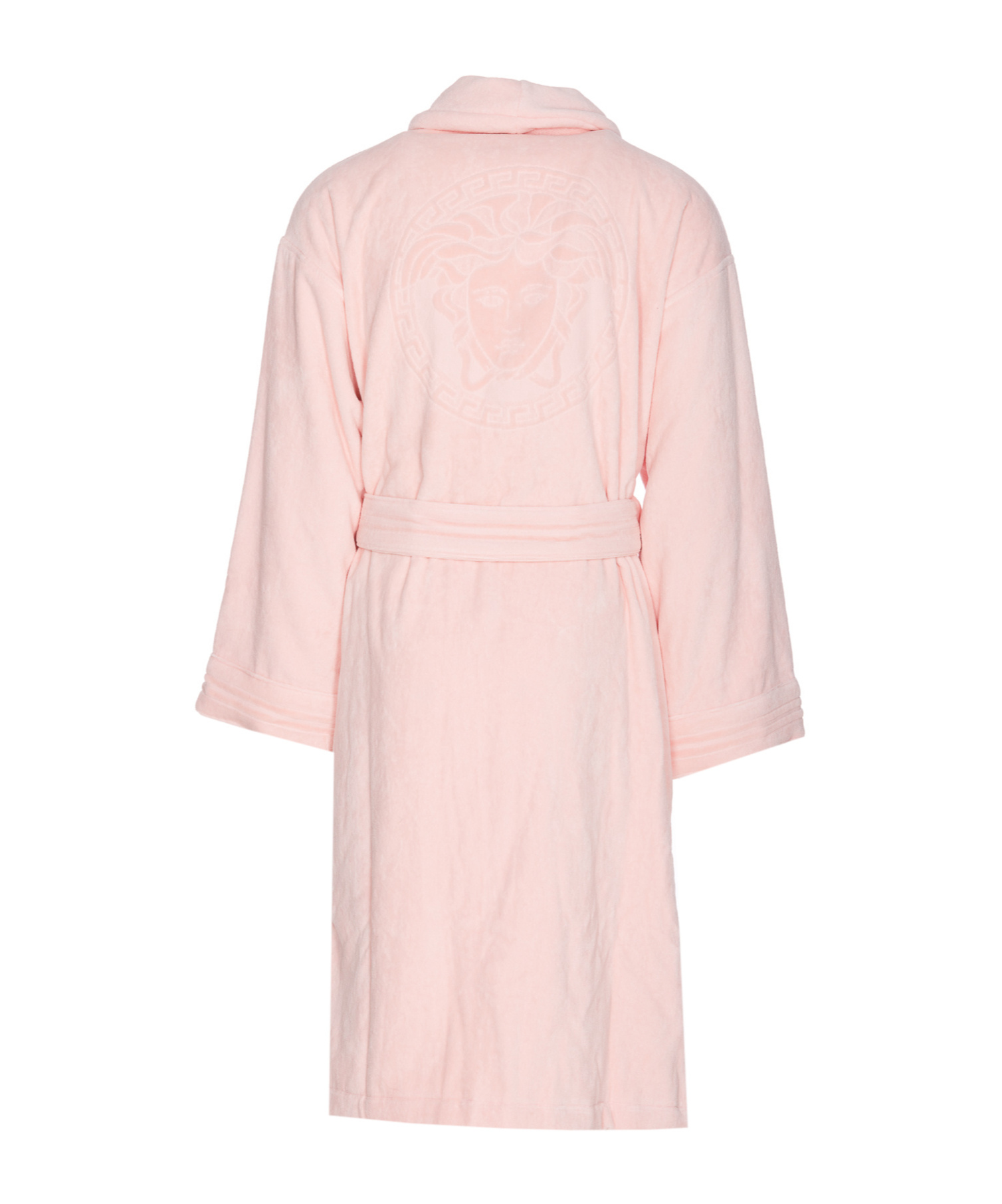 Versace La Medusa Bathrobe In Pink