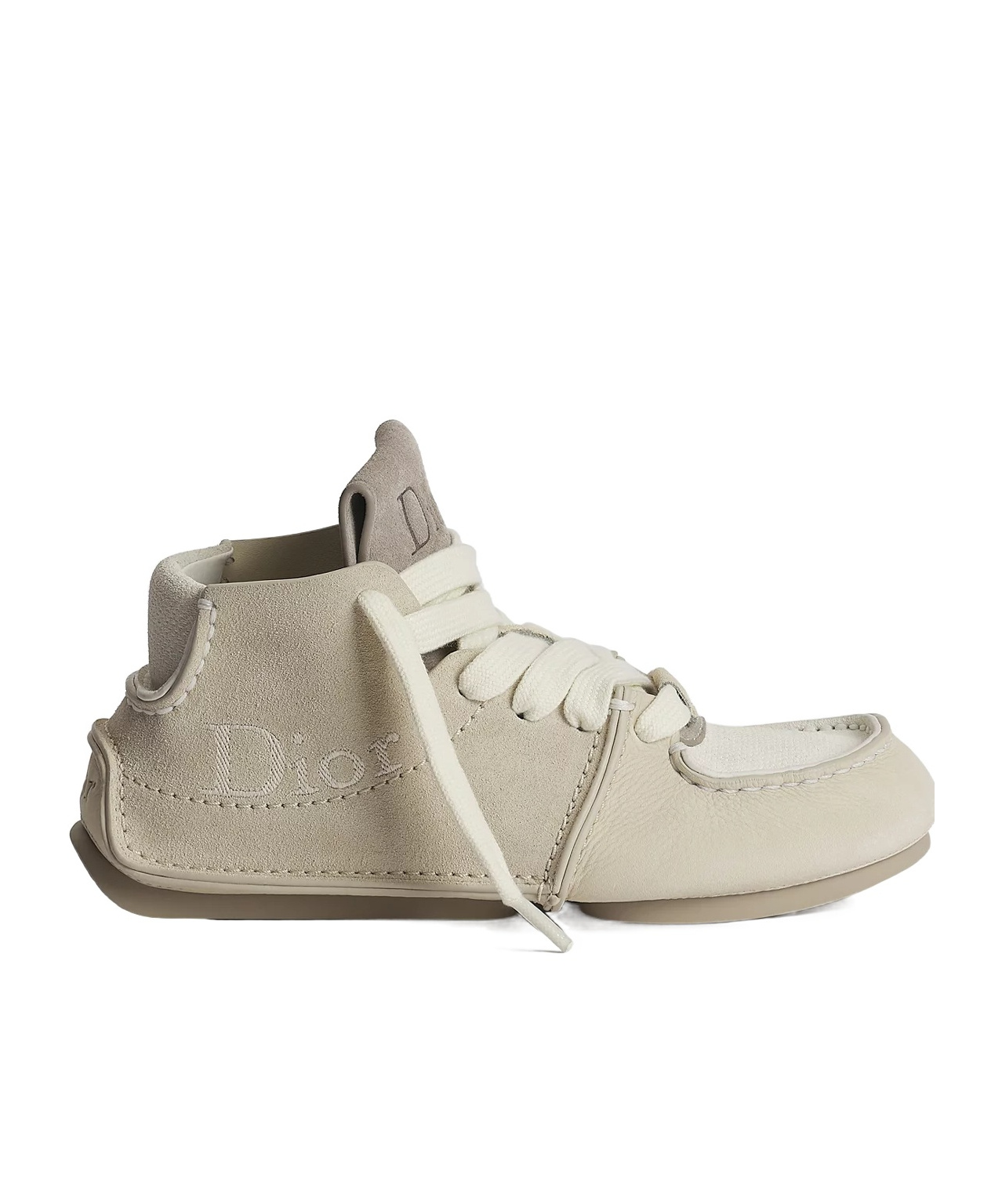Dior Roadie Lace-up Boot In Brown
