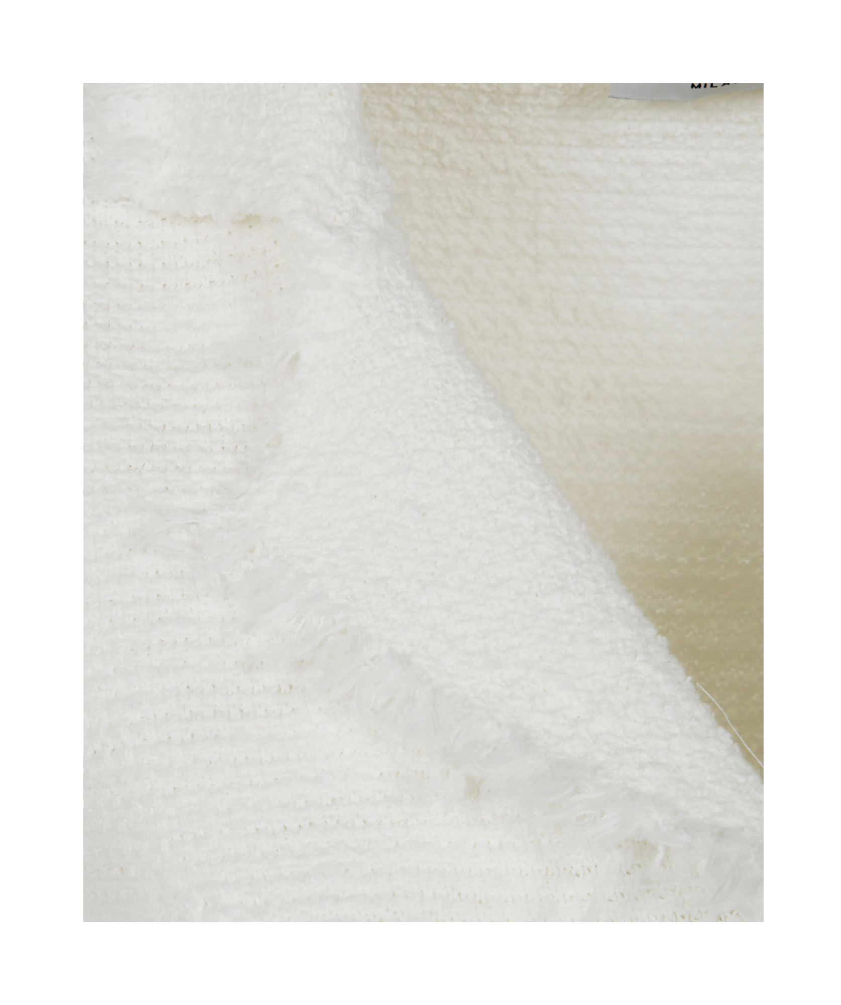Baserange Single Breast Cropped Jacket In White