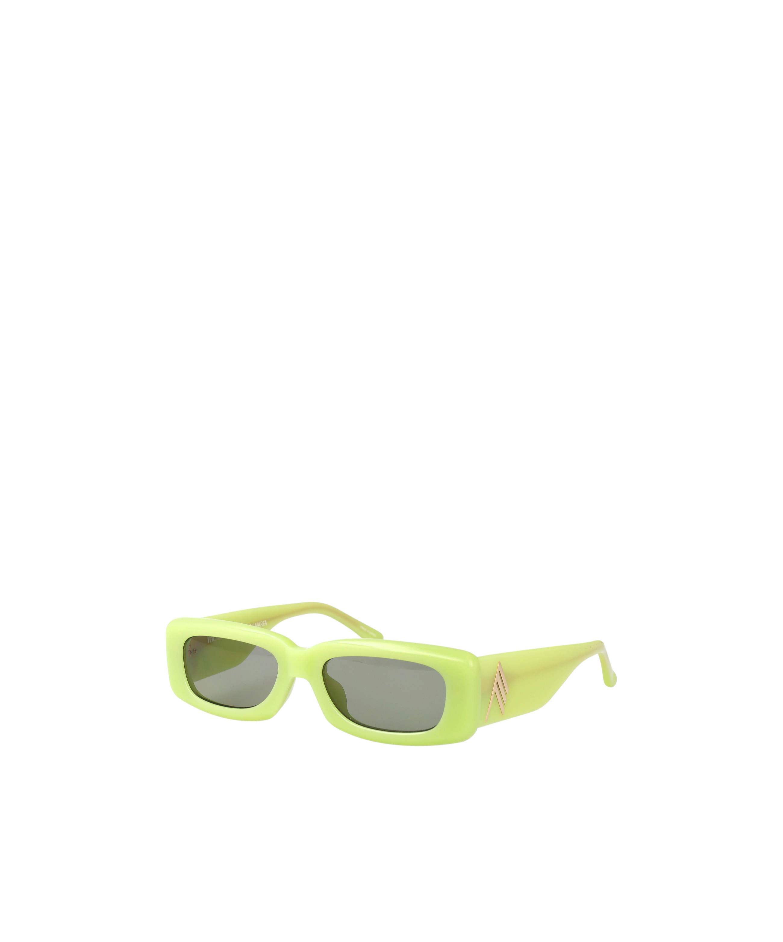 Attico Mini Marfa Sunglasses In Green