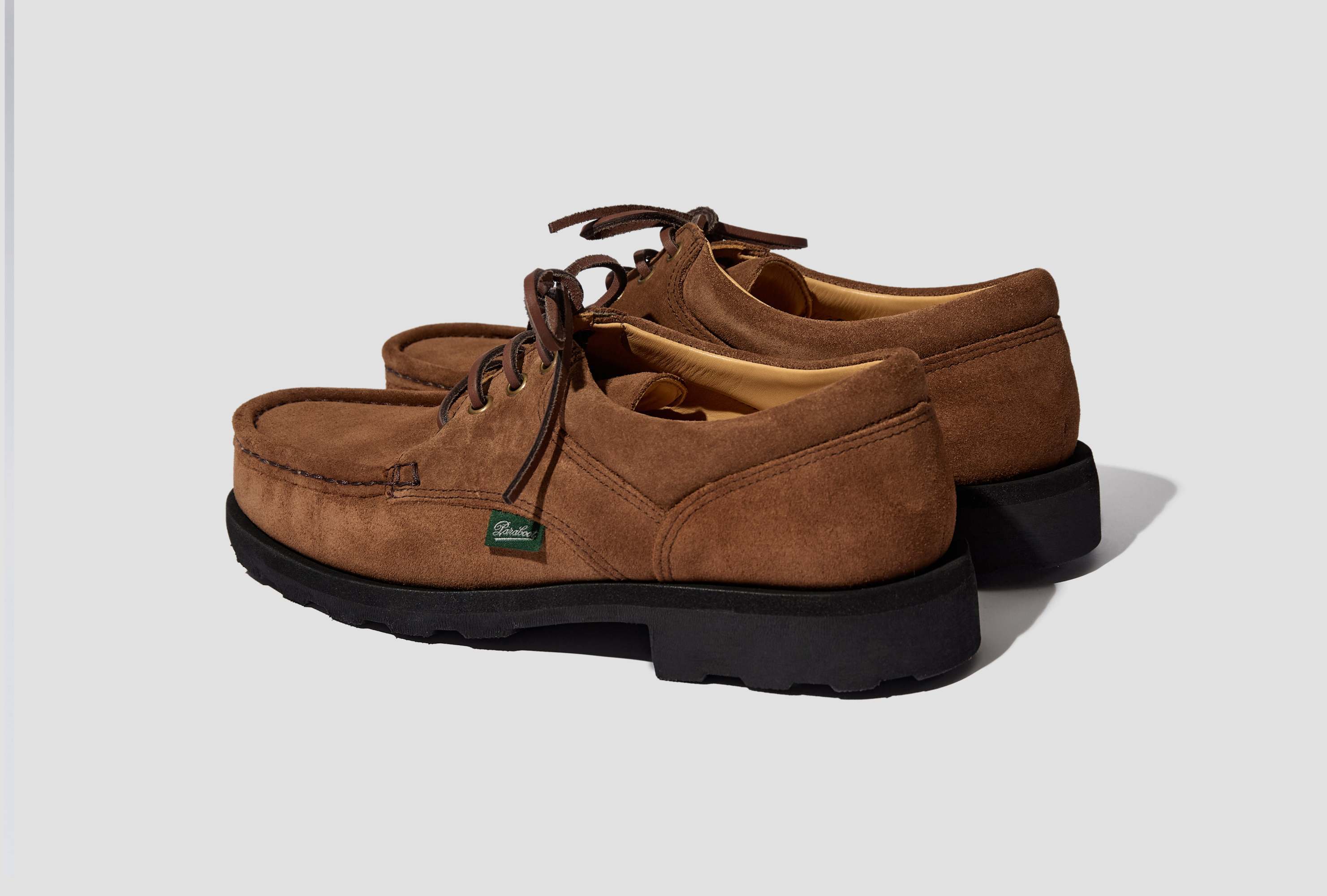 Paraboot Round-toe Loafers In Brown
