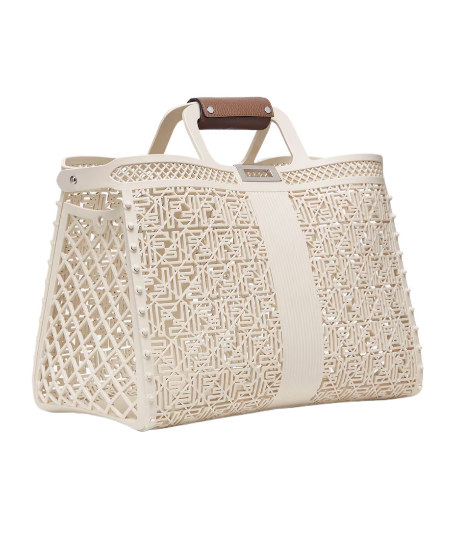 Fendi Camellia-coloured Recycled Plastic Bag