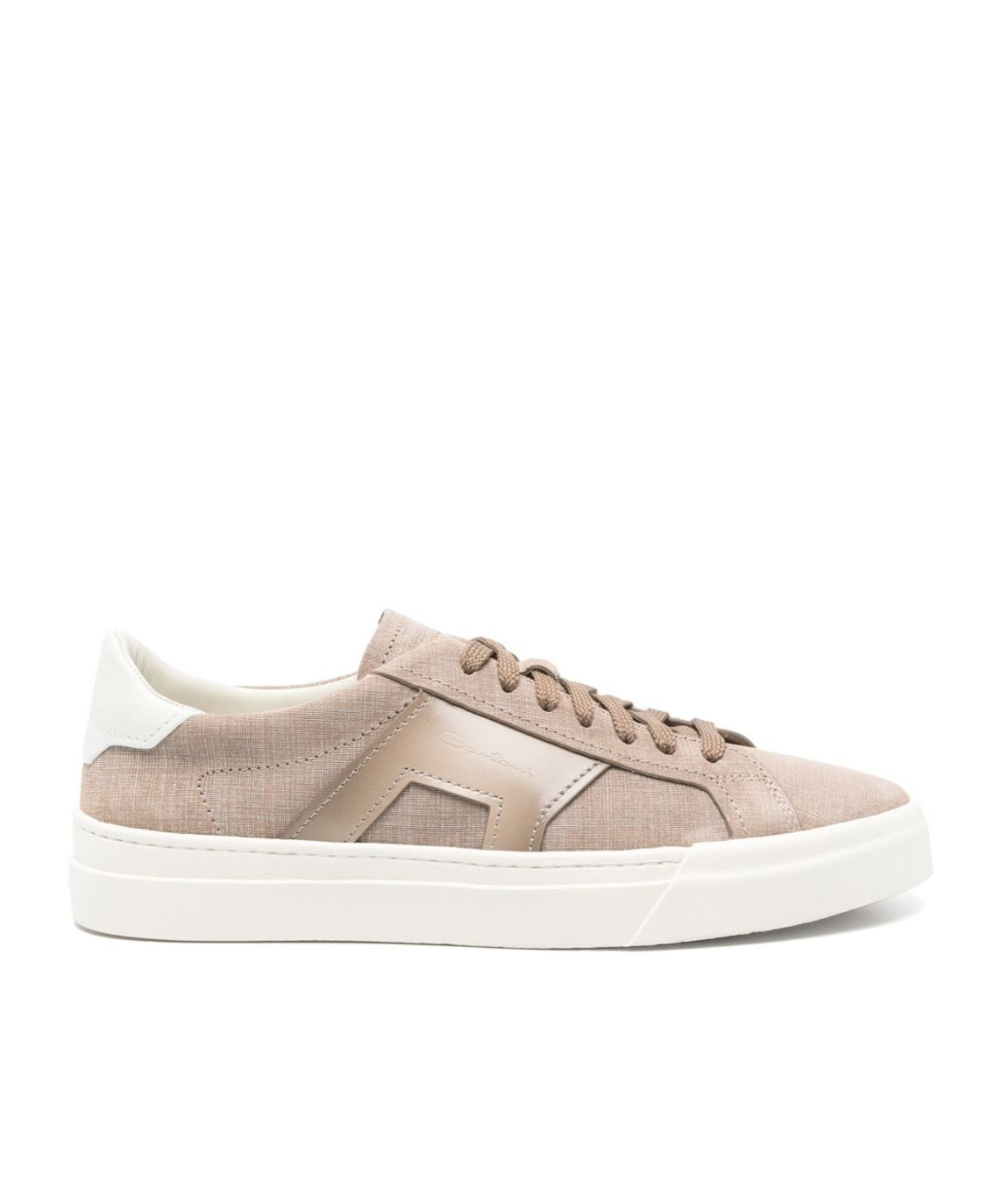 Santoni Double Buckle Sneakers In Multi