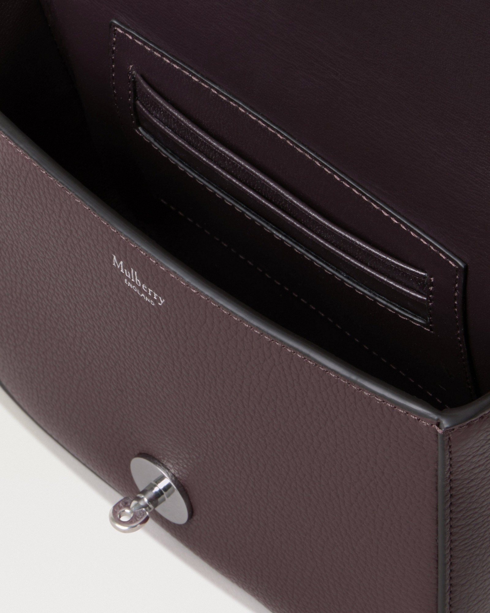 Mulberry Darley Small Shoulder Bag In Burgundy