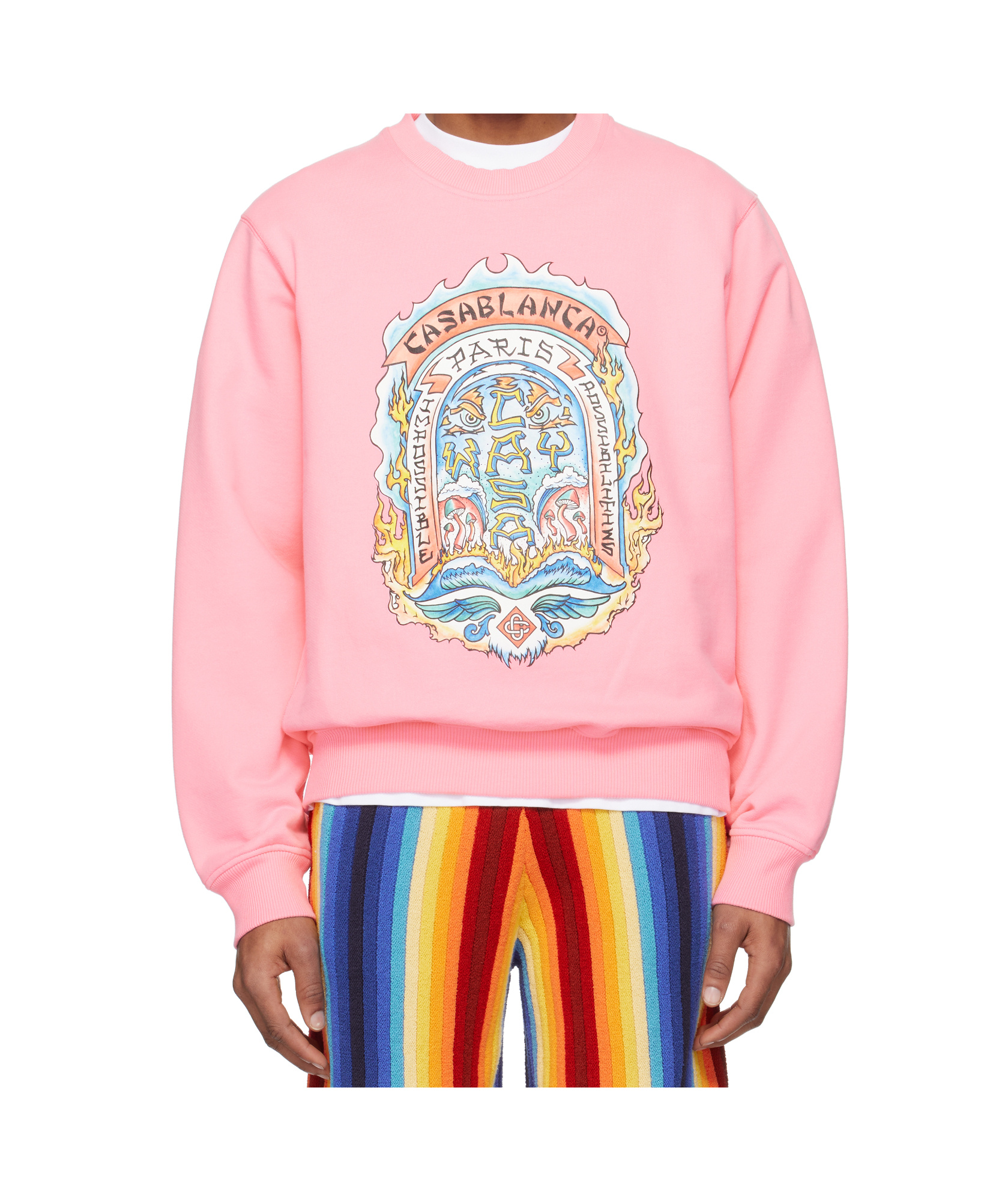 CASABLANCA CASA WAY SKATE SWEATSHIRT