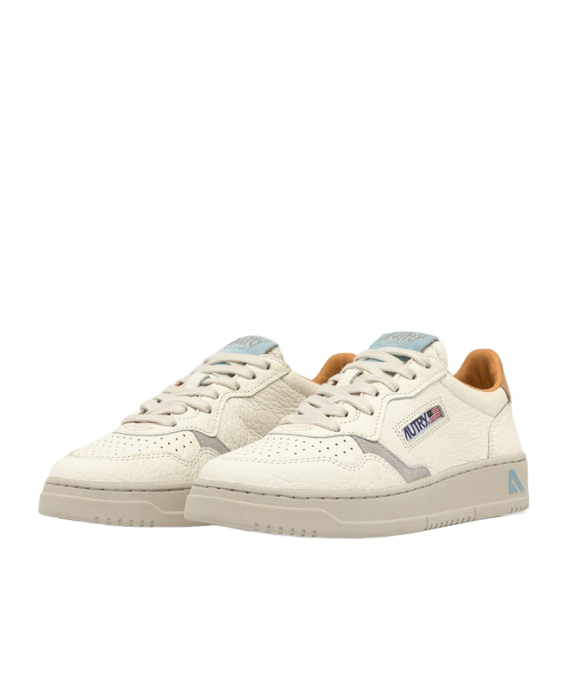 Autry Medalist Low Sneakers In Nude