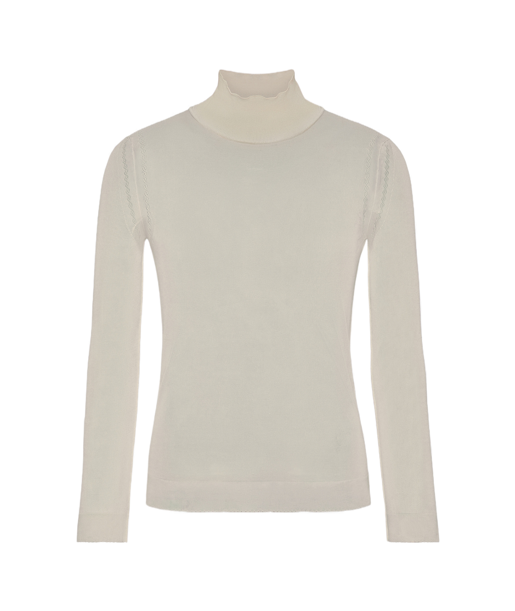 Maison Margiela Silk Top Woman White In White