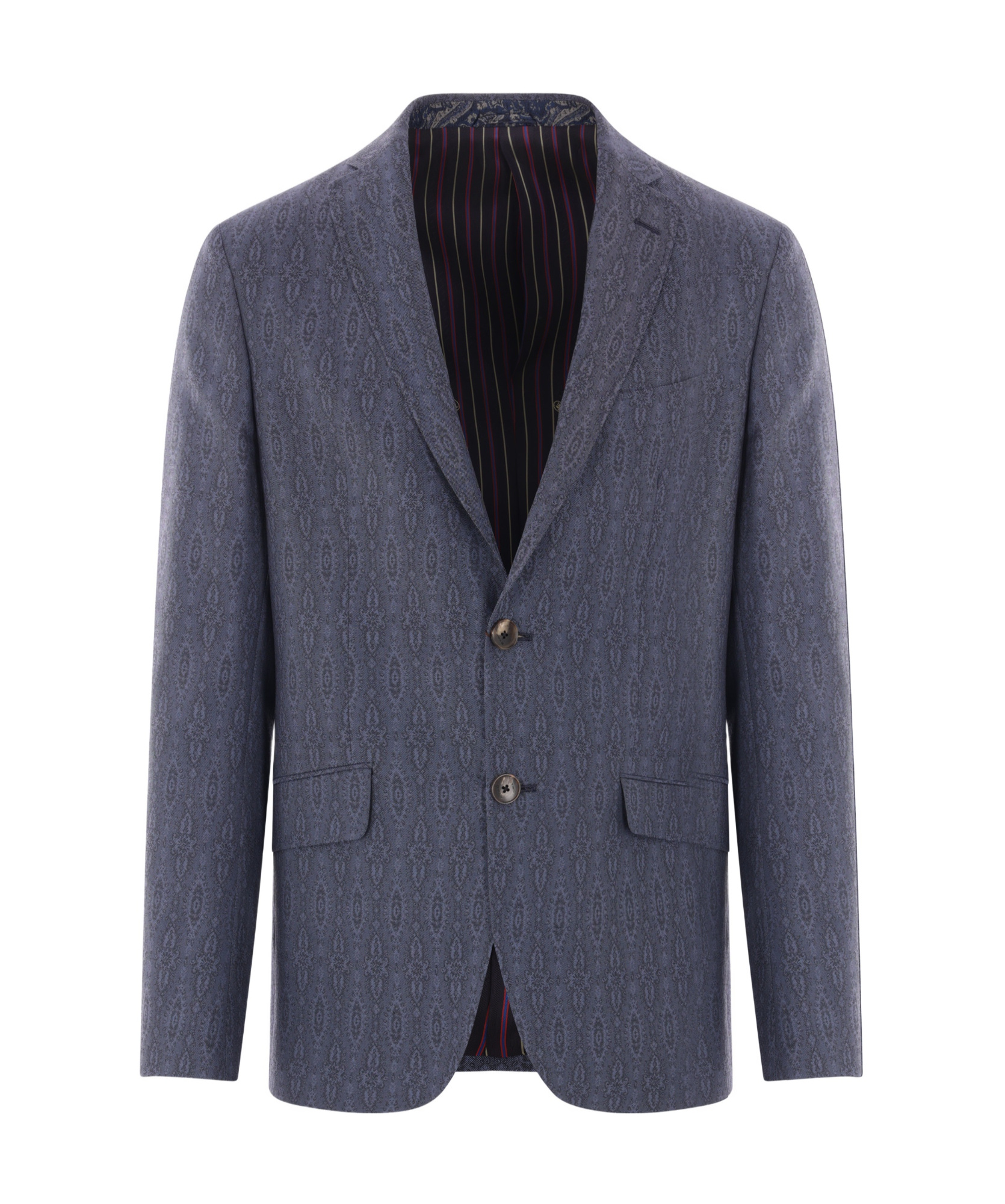 Etro Paisley-print Blazer In Black
