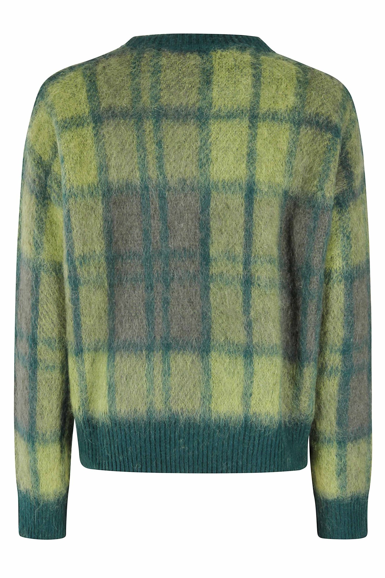 Roberto Collina Long-sleeved Sweater In Green