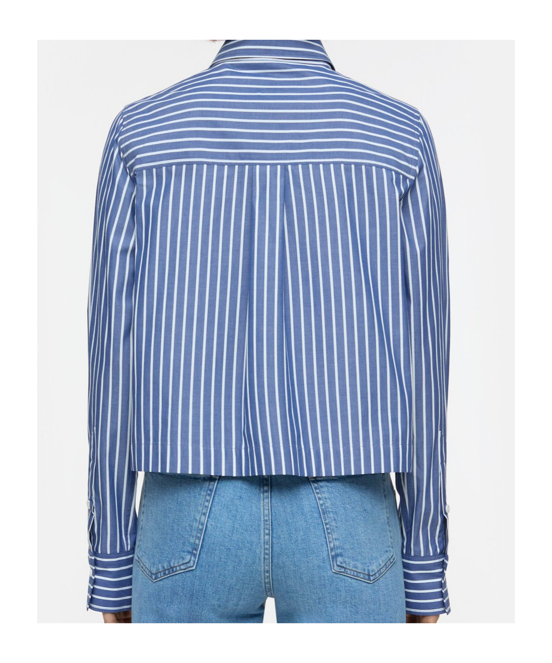 Shop Closed Striped Shirt In Blue
