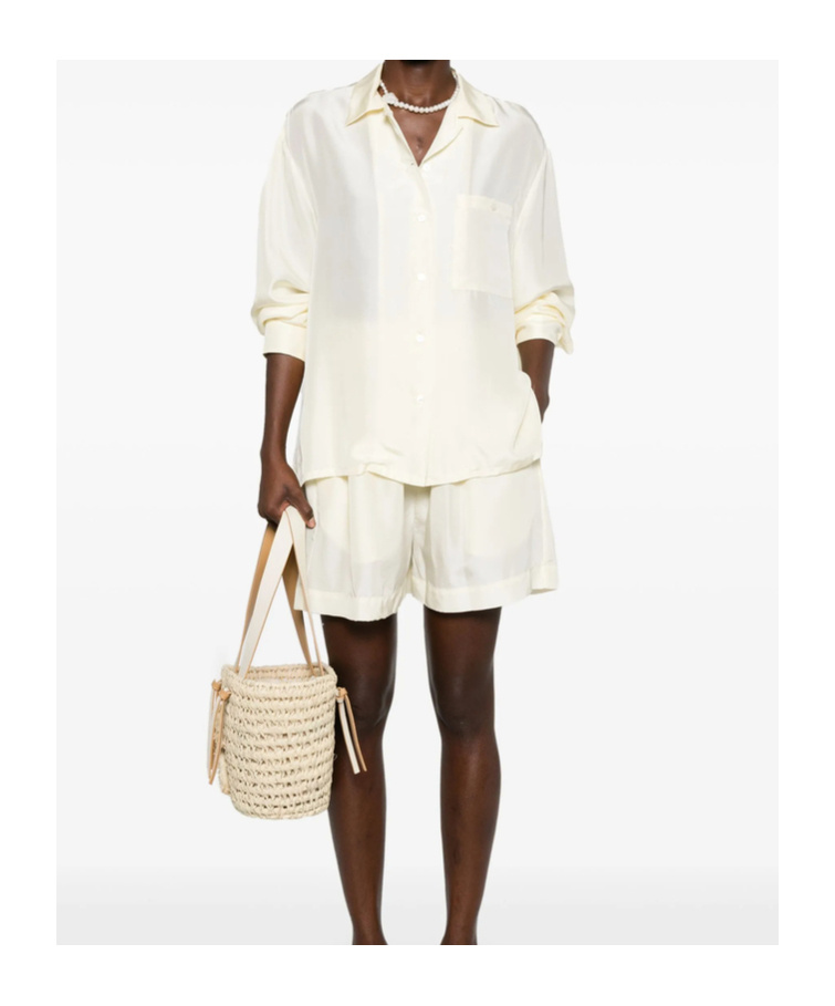 Shop Barena Venezia Long-sleeved Shirt In White