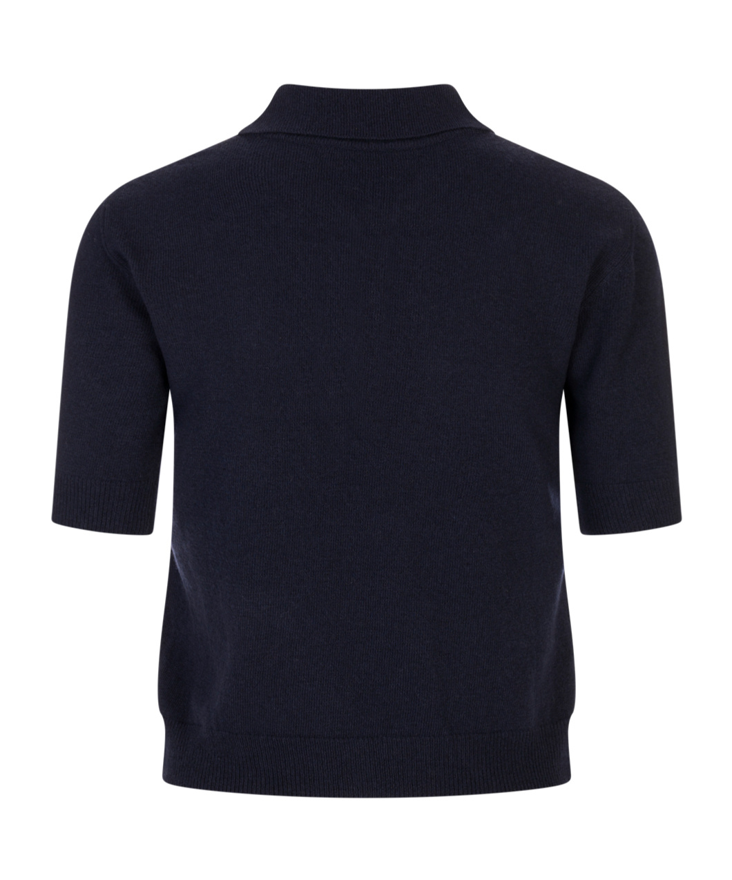 Moschino Knitwear Polo Collar Short Sleeves In Blue
