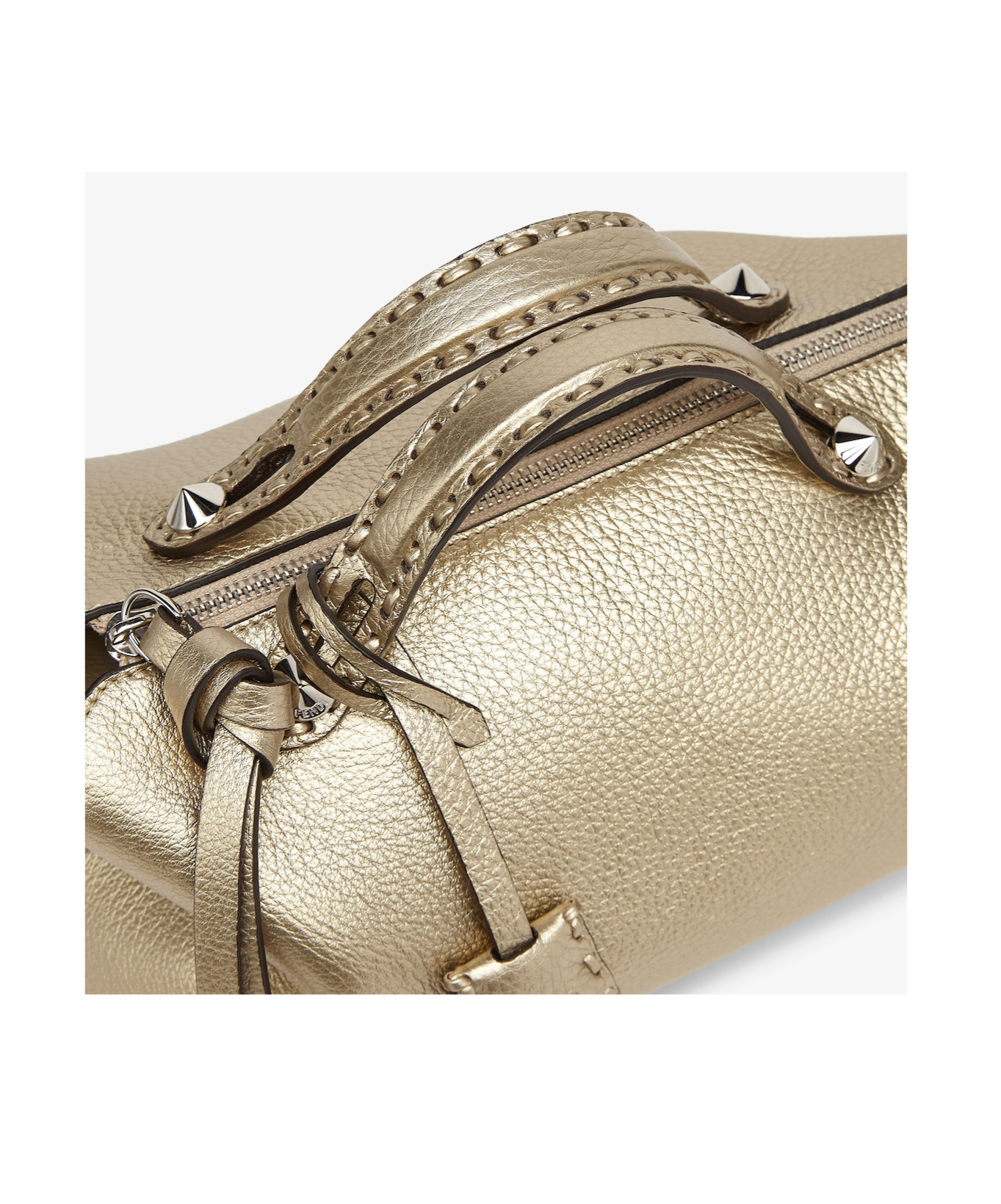 Fendi By The Way Selleria Medium Shoulder Bag In Nude