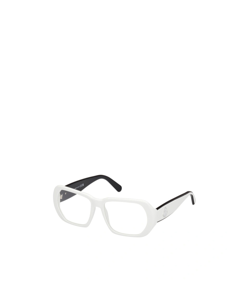 MONCLER MONCLER EYEWEAR RECTANGLE FRAME GLASSES 