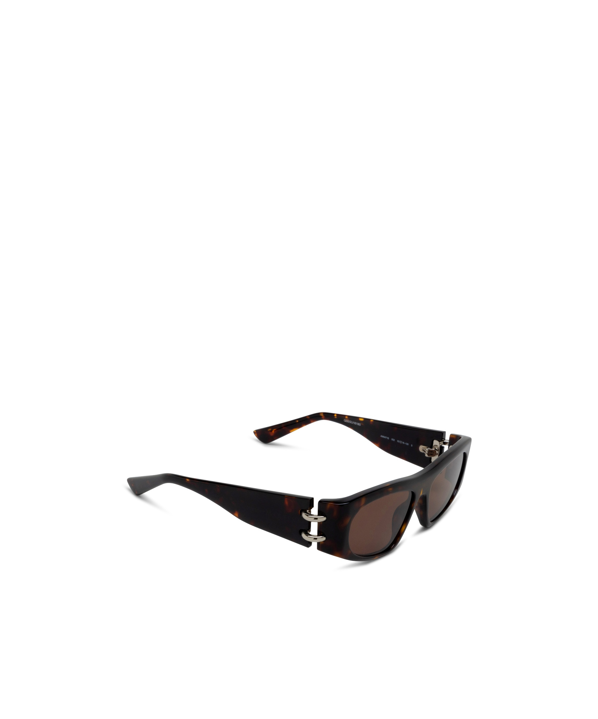 Alexander Mcqueen Geometric Sunglasses In Green