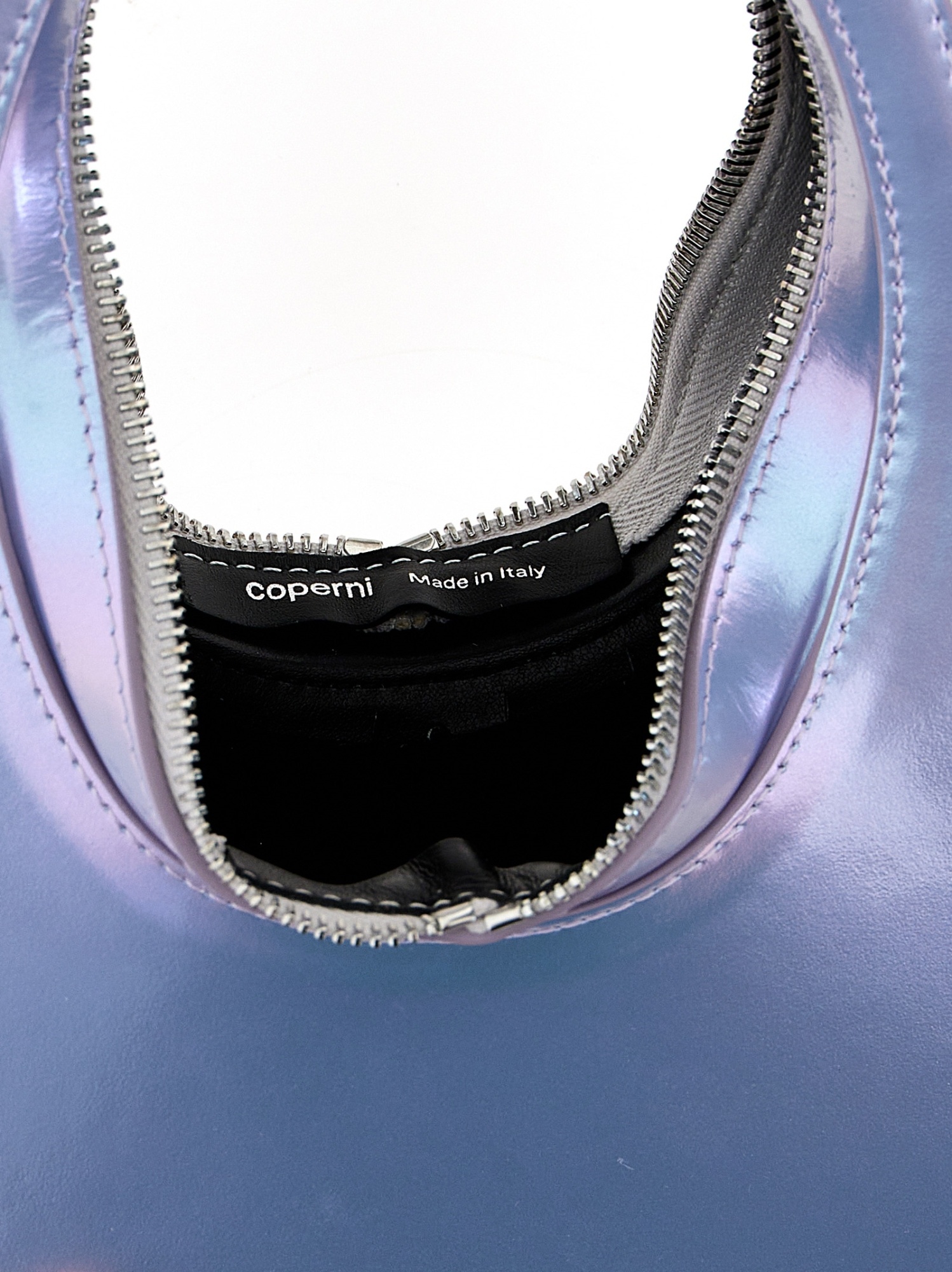 Coperni Mini Oval Top Handle Bag In Blue