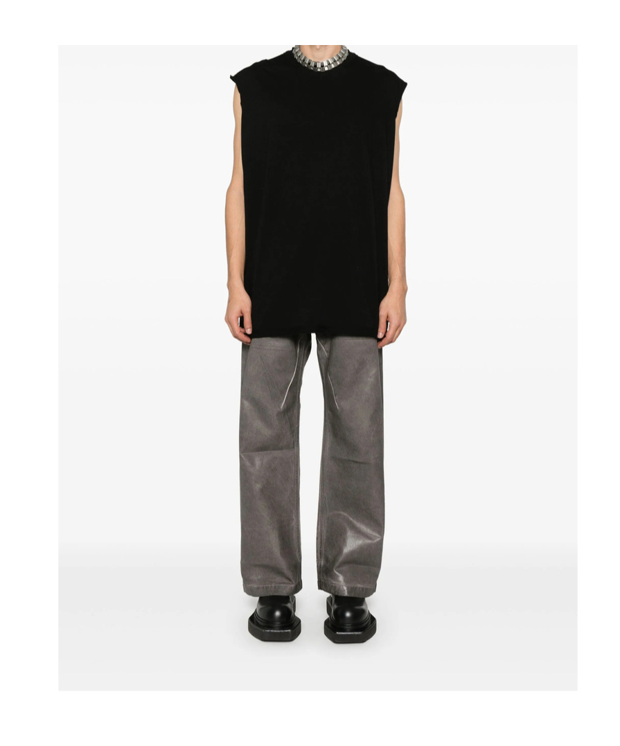 Rick Owens Drkshdw Geth Jeans In Gray