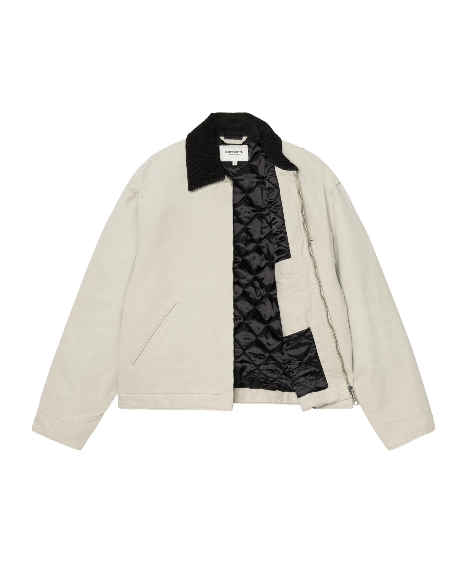 Carhartt Og Detroit Puffer Jackets Beige In Neutral