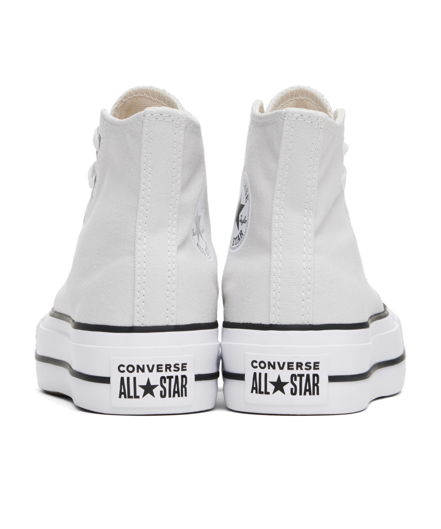 Converse White Chuck Taylor All Star Lift Platform High Sneakers In White