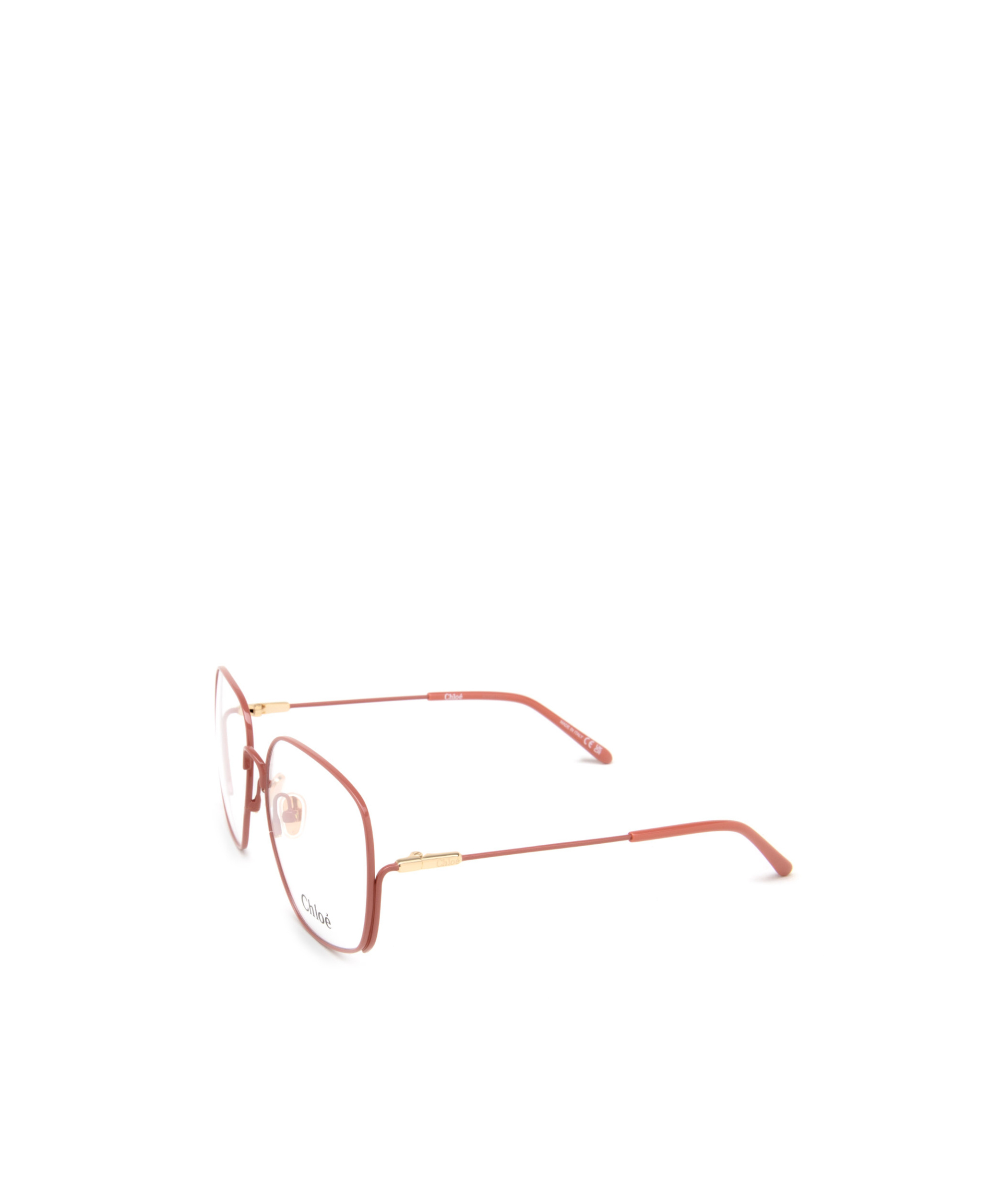 Chloé Square-frame Glasses In Pink