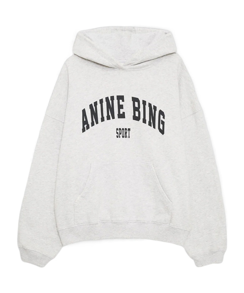 Shop Anine Bing Harvey Sweatshirt In White