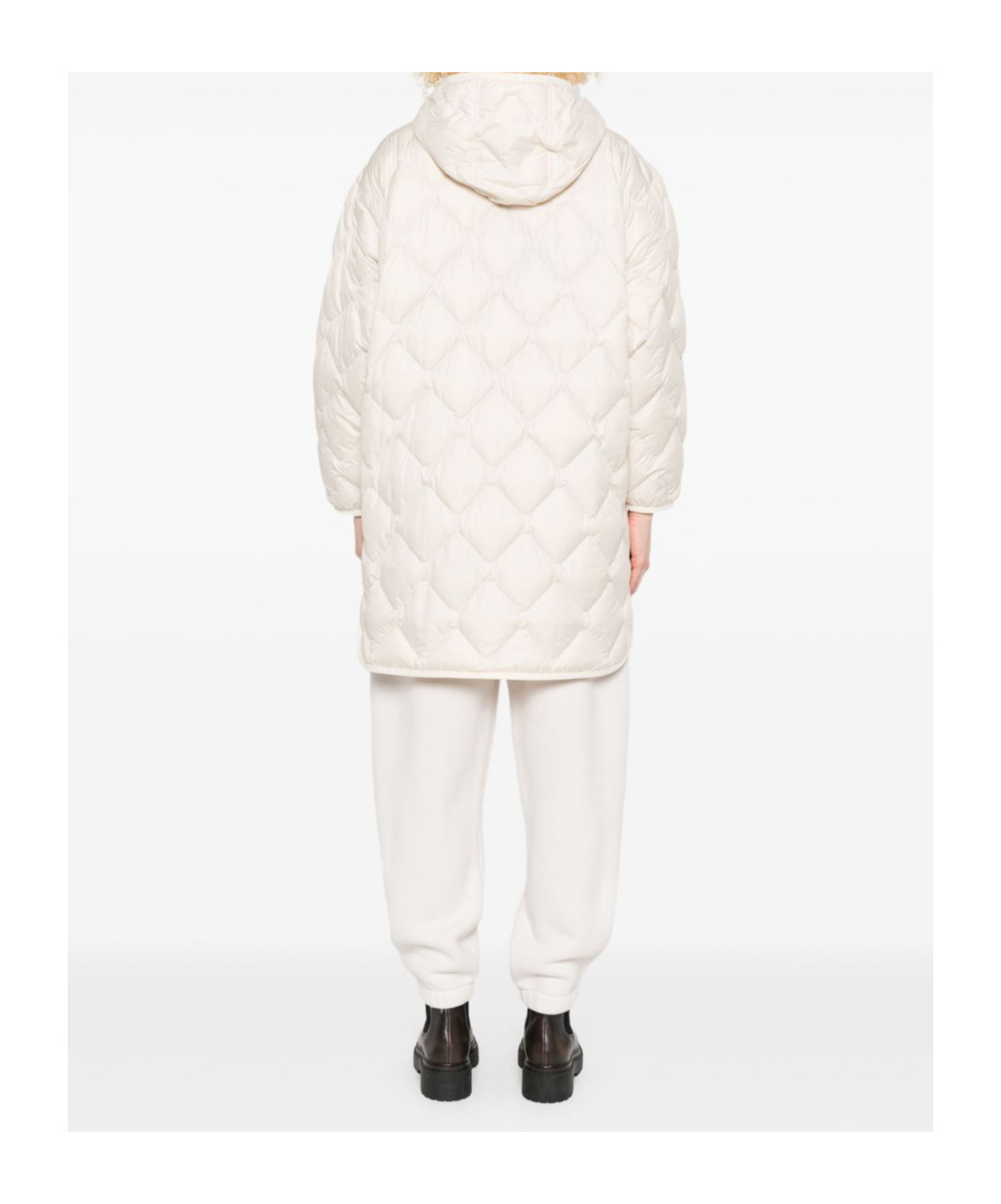 Woolrich Ivory Parka In White