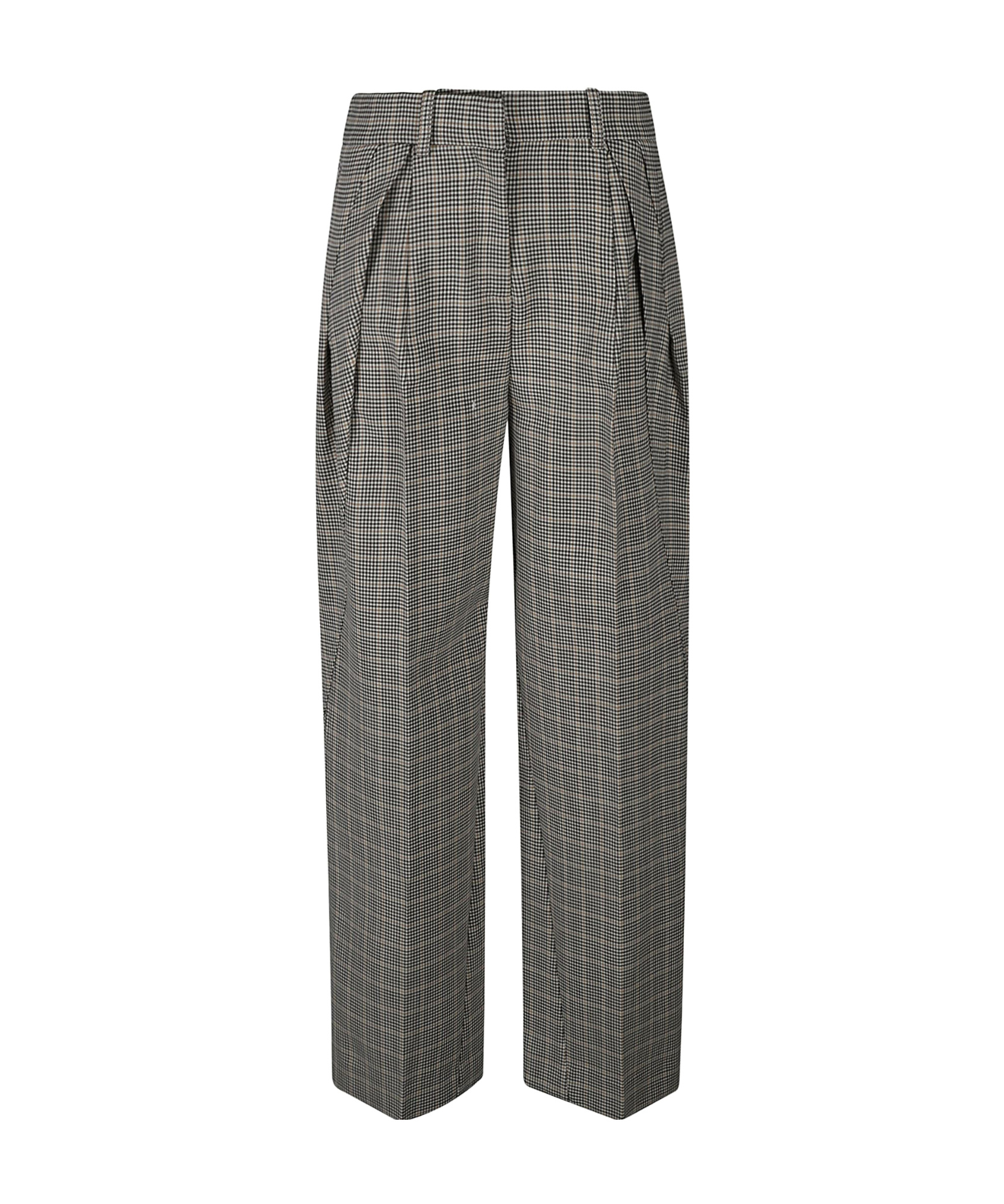 Rabanne Paco  Double-pleated Pants In Black