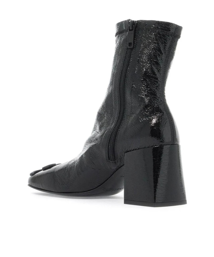 Courrèges Boots Reissue Vinyl In Black