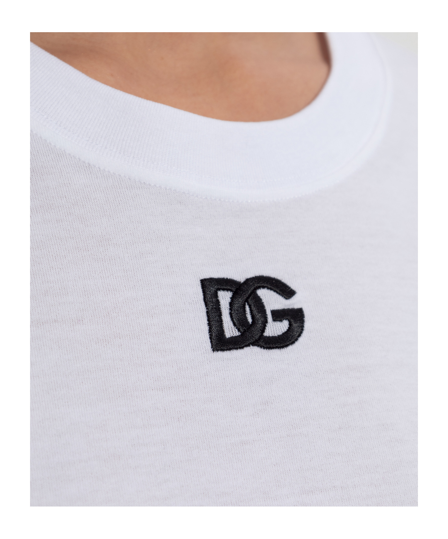 Dolce & Gabbana Short-sleeved T-shirt In White