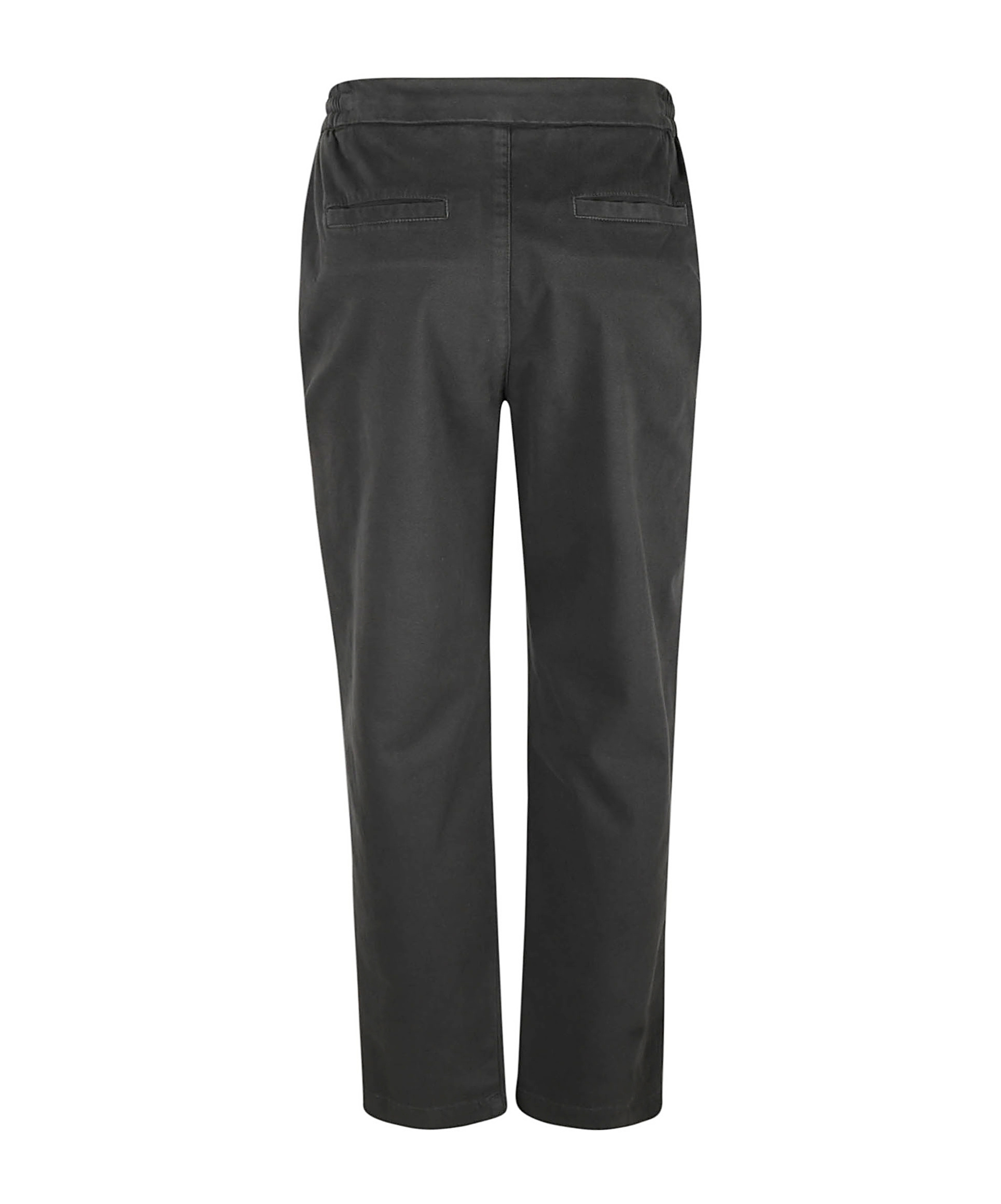 Eleventy Drawstring Casual Pants In Black