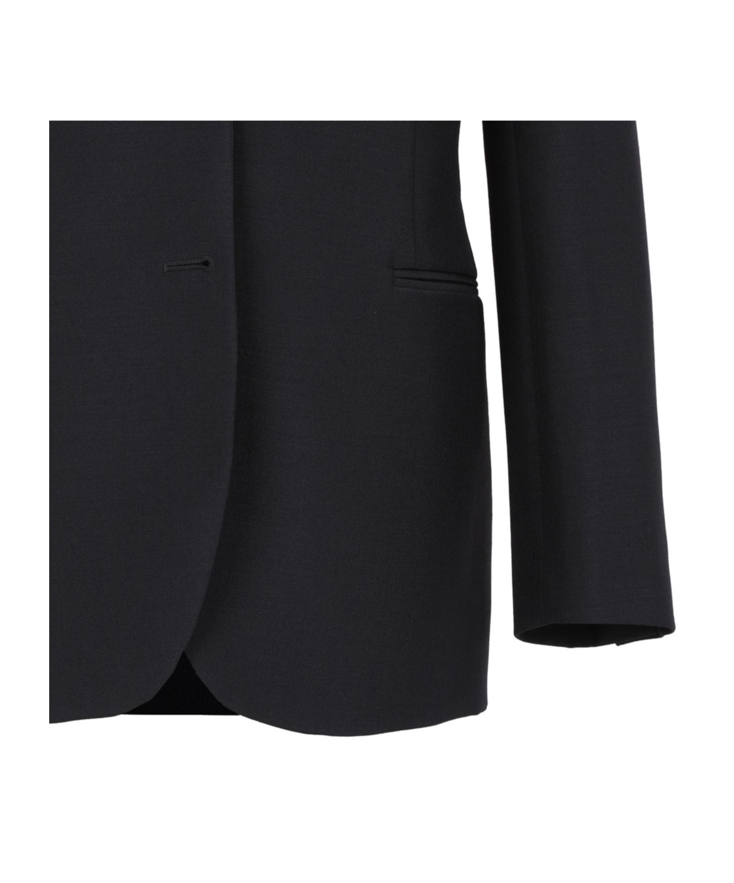 Alexander Mcqueen Single Breasted Tailored Blazer In Black