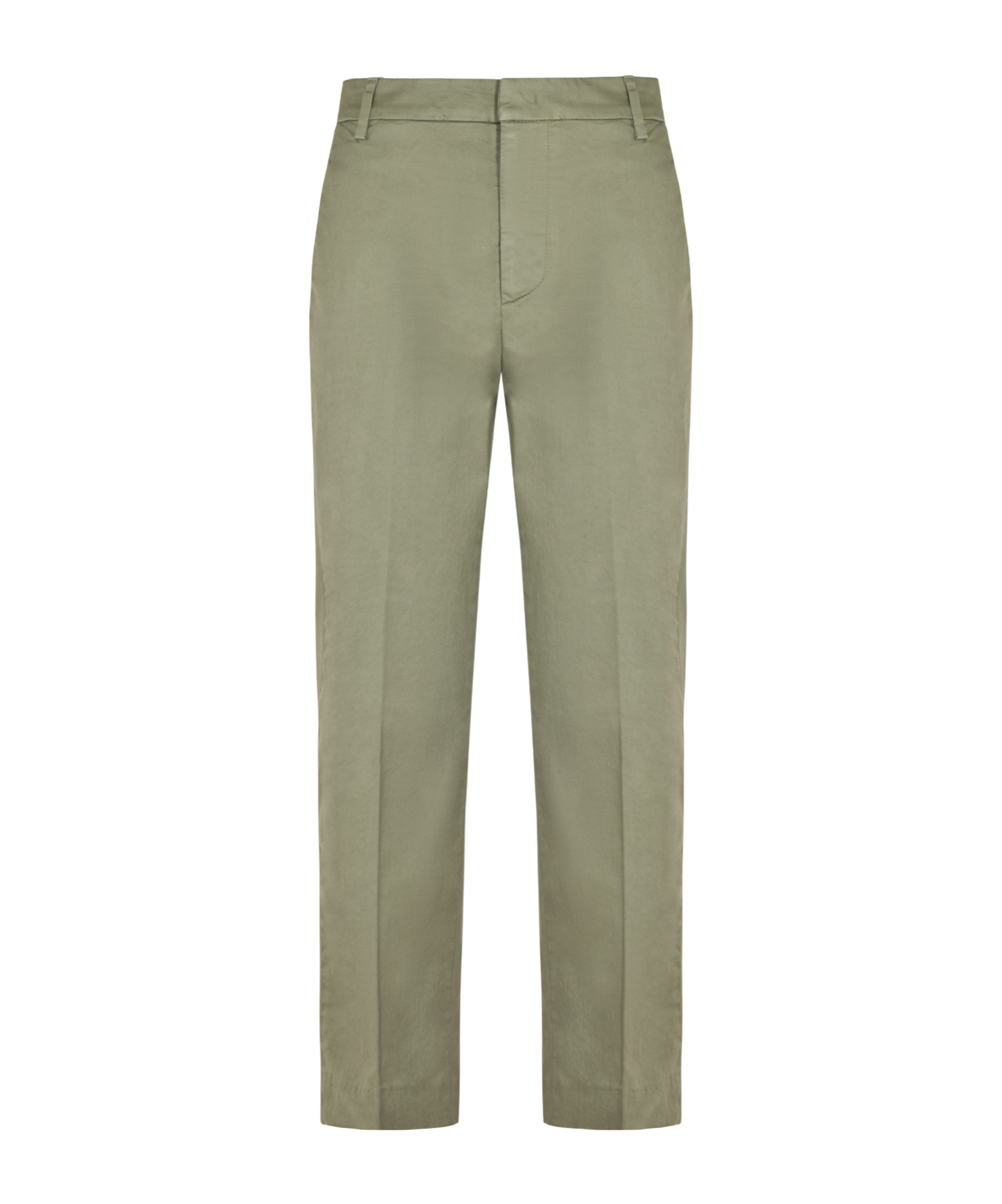 Dondup Tailored Chino Trousers In Green