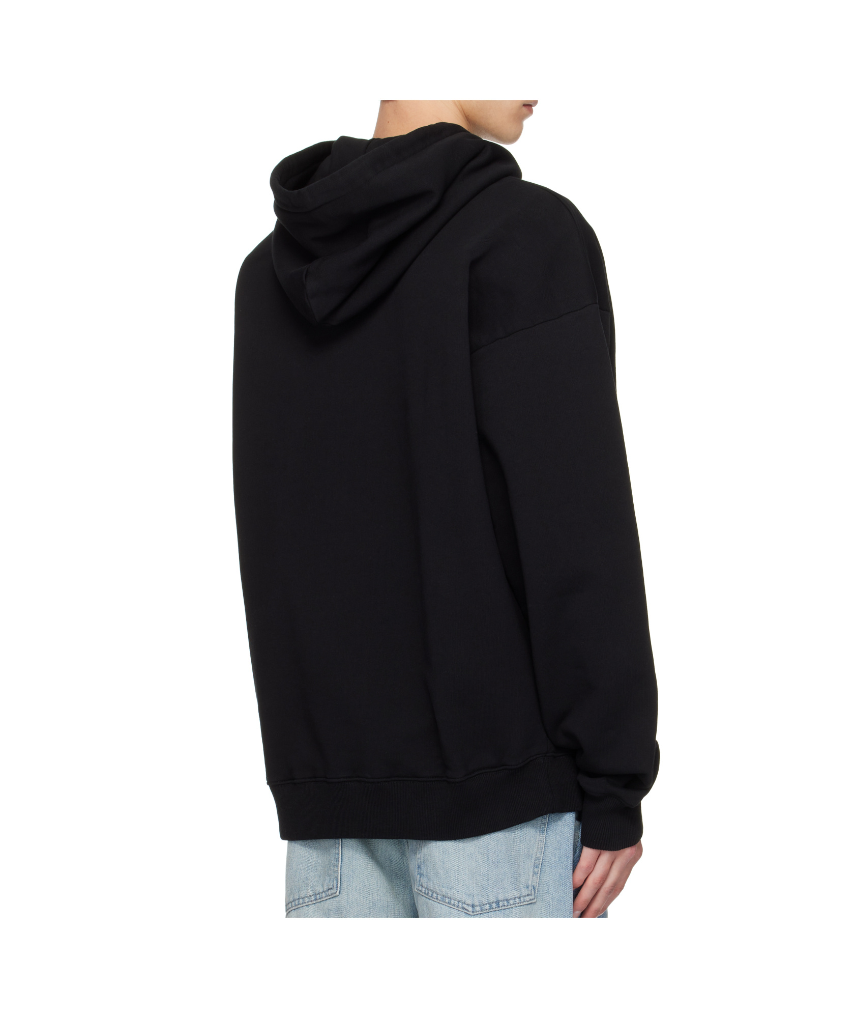 Martine Rose Black Classic Hoodie In Black