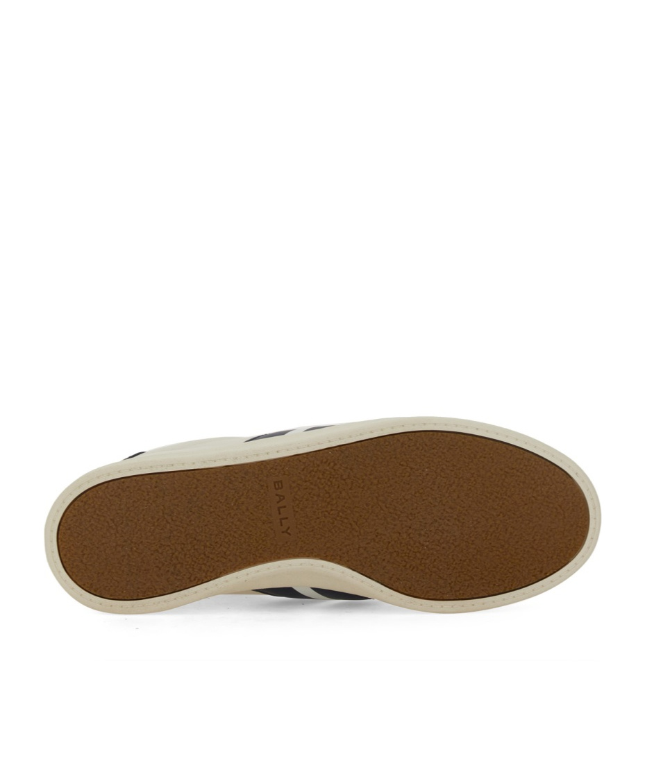 Bally Thiago Low-top Leather Sneakers In Nude