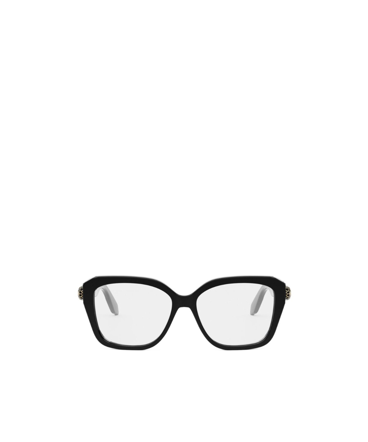 Bvlgari Geometric Frame Plain Mirror In Black