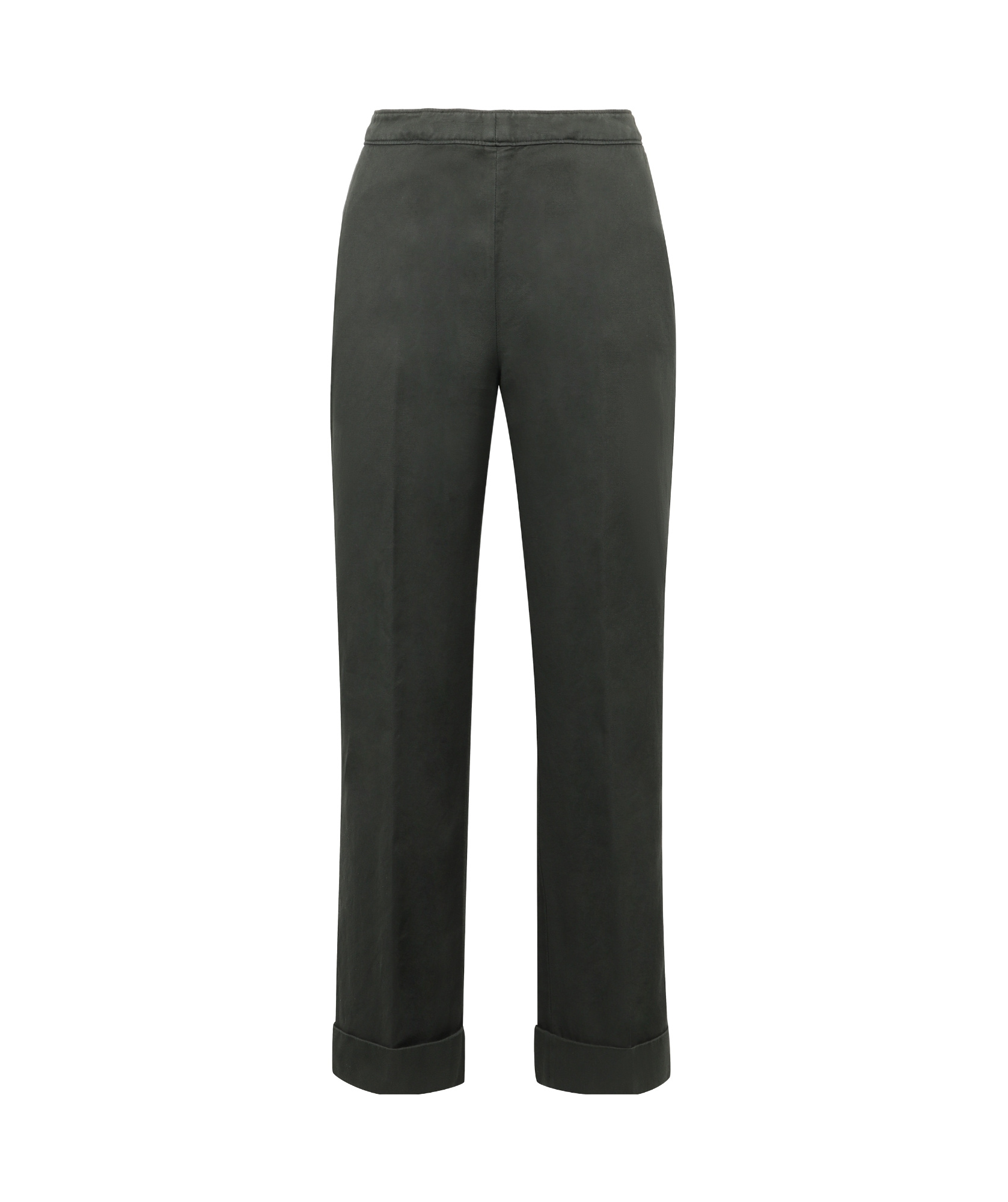 Aspesi Cotton-linen Trousers With Back Welt Pocket