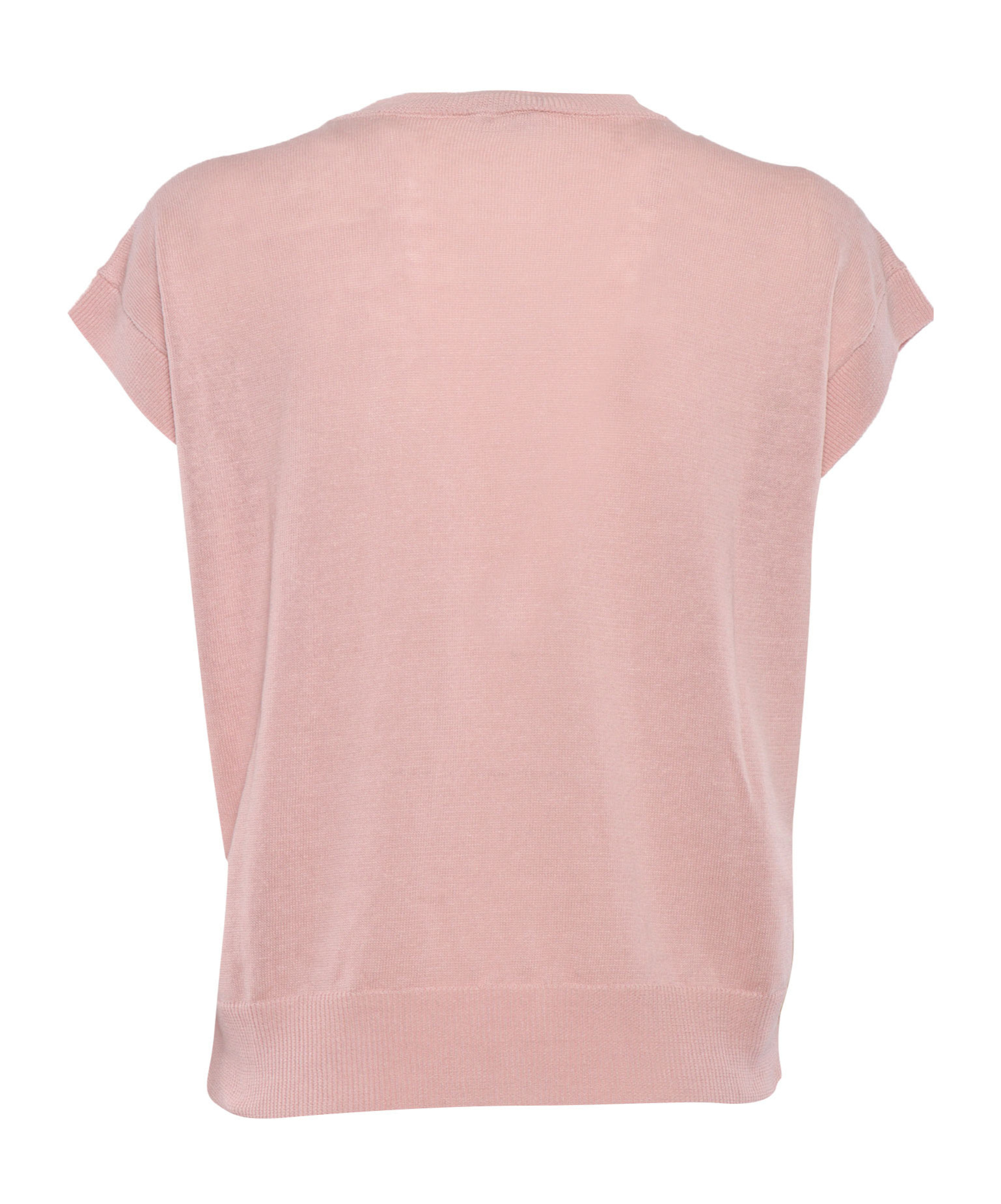 Peserico Knitted Sweater In Pink