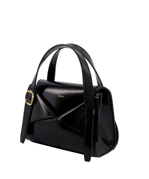 Coperni Double Handle Shoulder Bag In Black