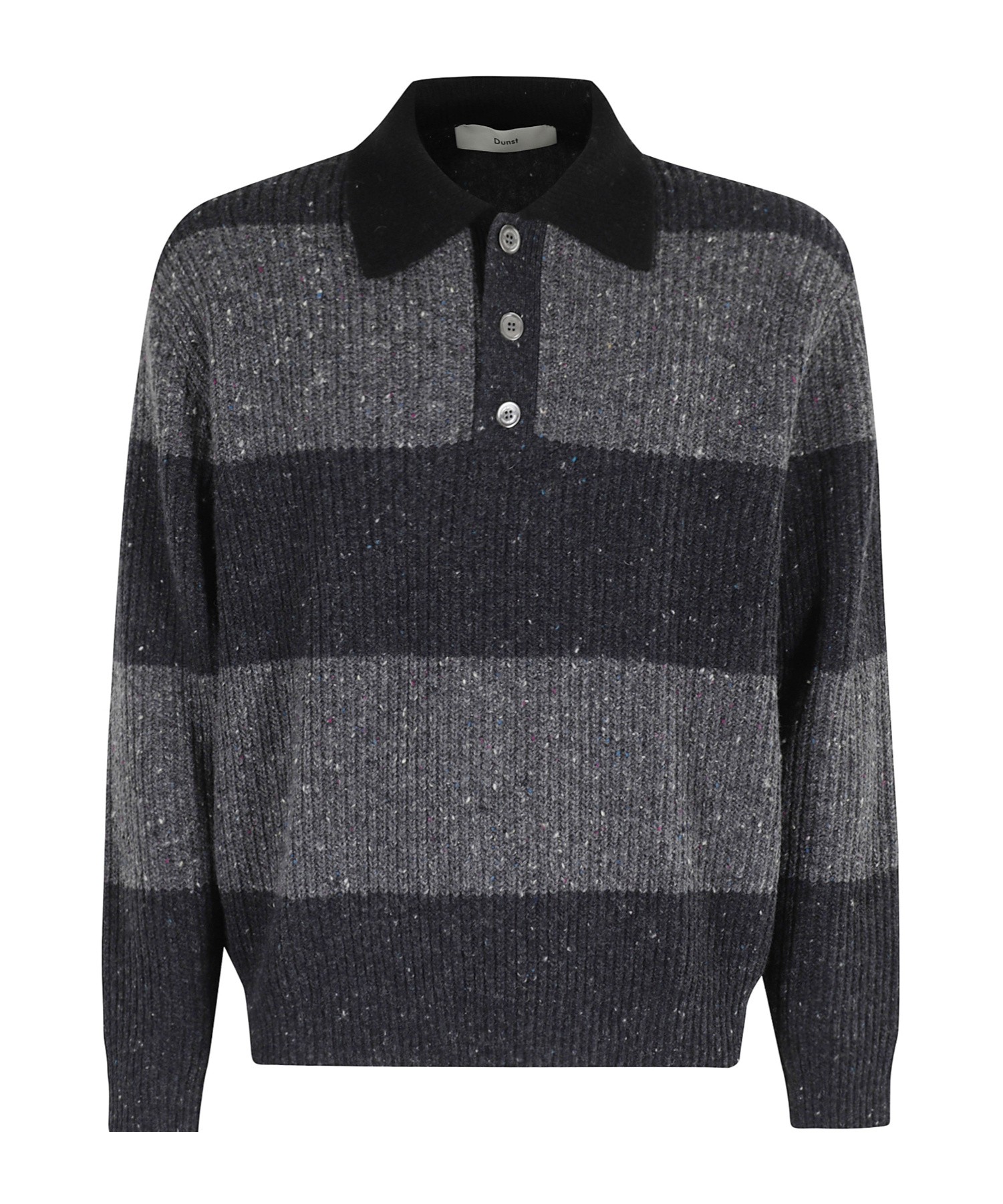 Dunst Unisex Chunky Rugby Sweater In Animal Print