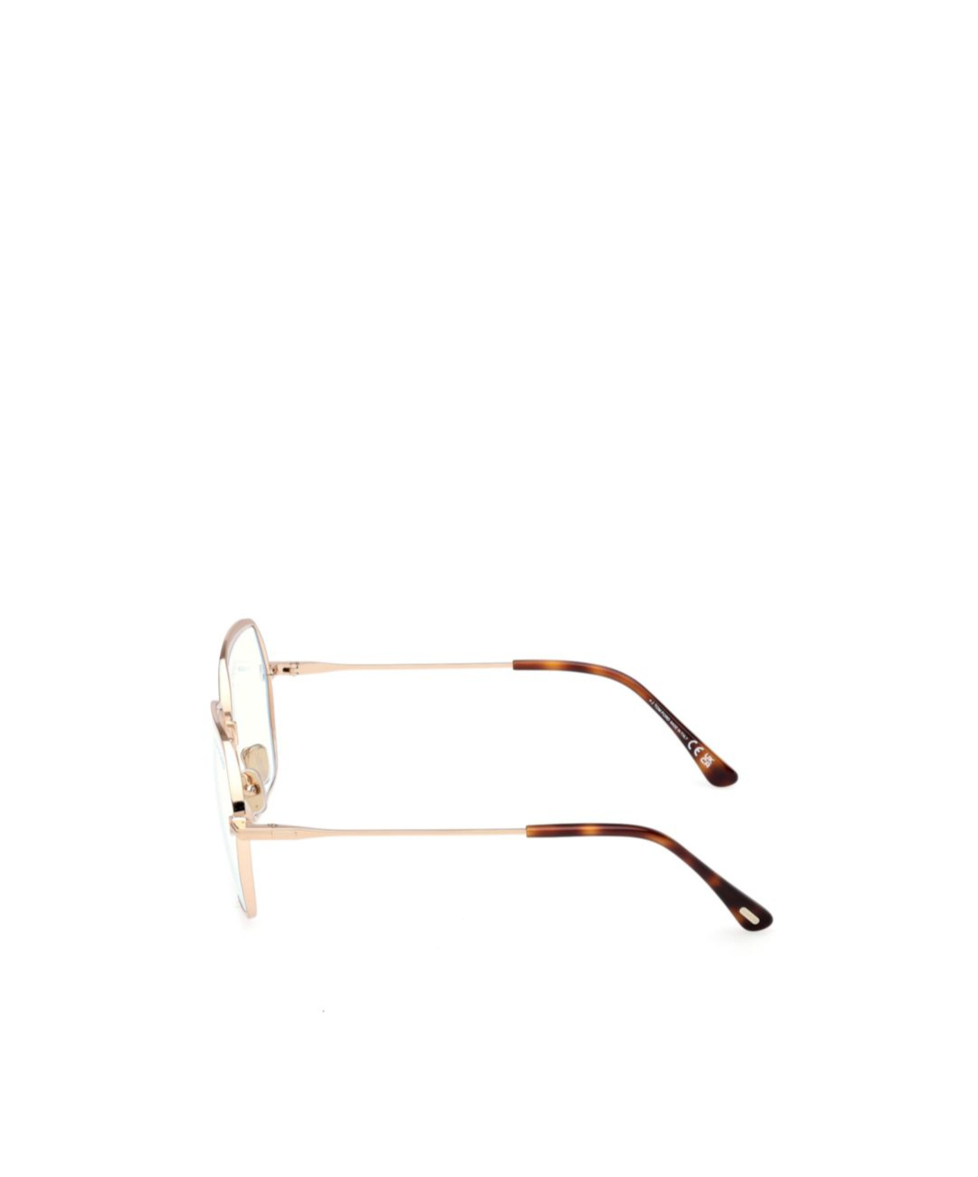 Tom Ford Eyewear Geometric Frame Glasses In Gold