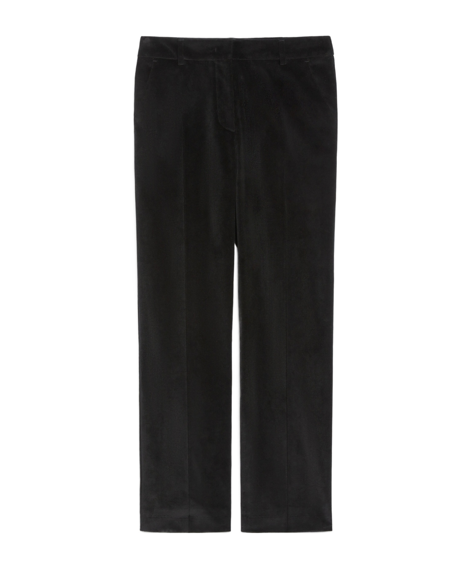 Weekend Max Mara Belt-loop Casual Pants In Black