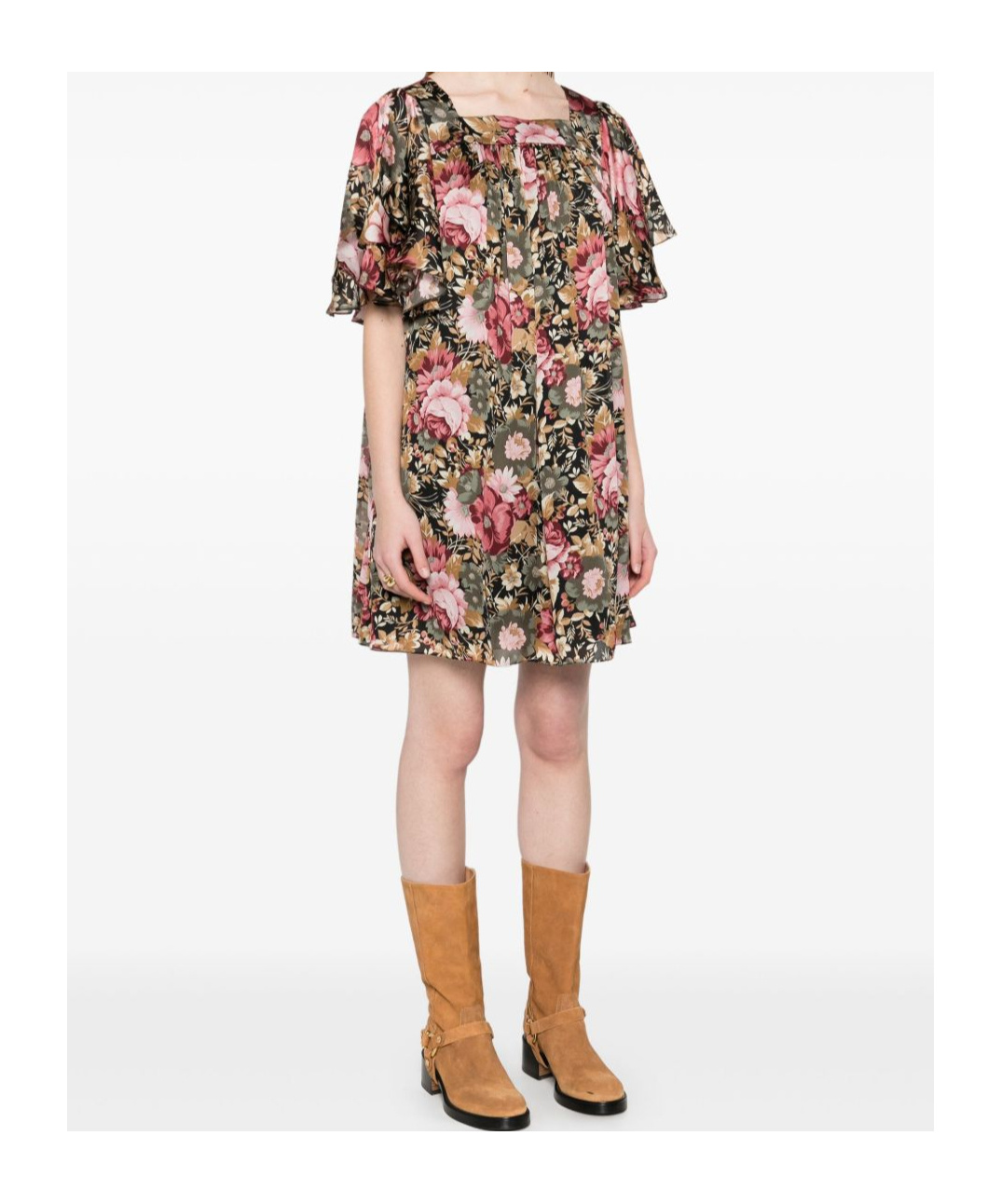 Chloé Chloe' Women Floral Dress In Multicolor