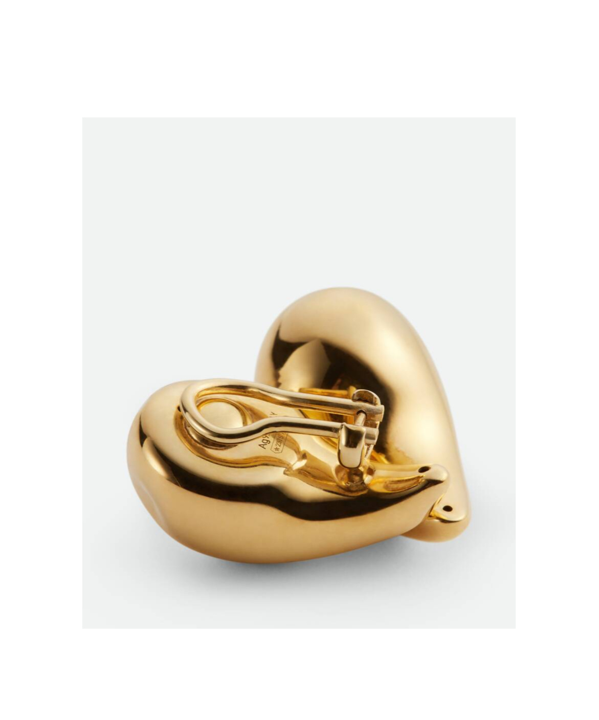 Bottega Veneta Heart Earrings